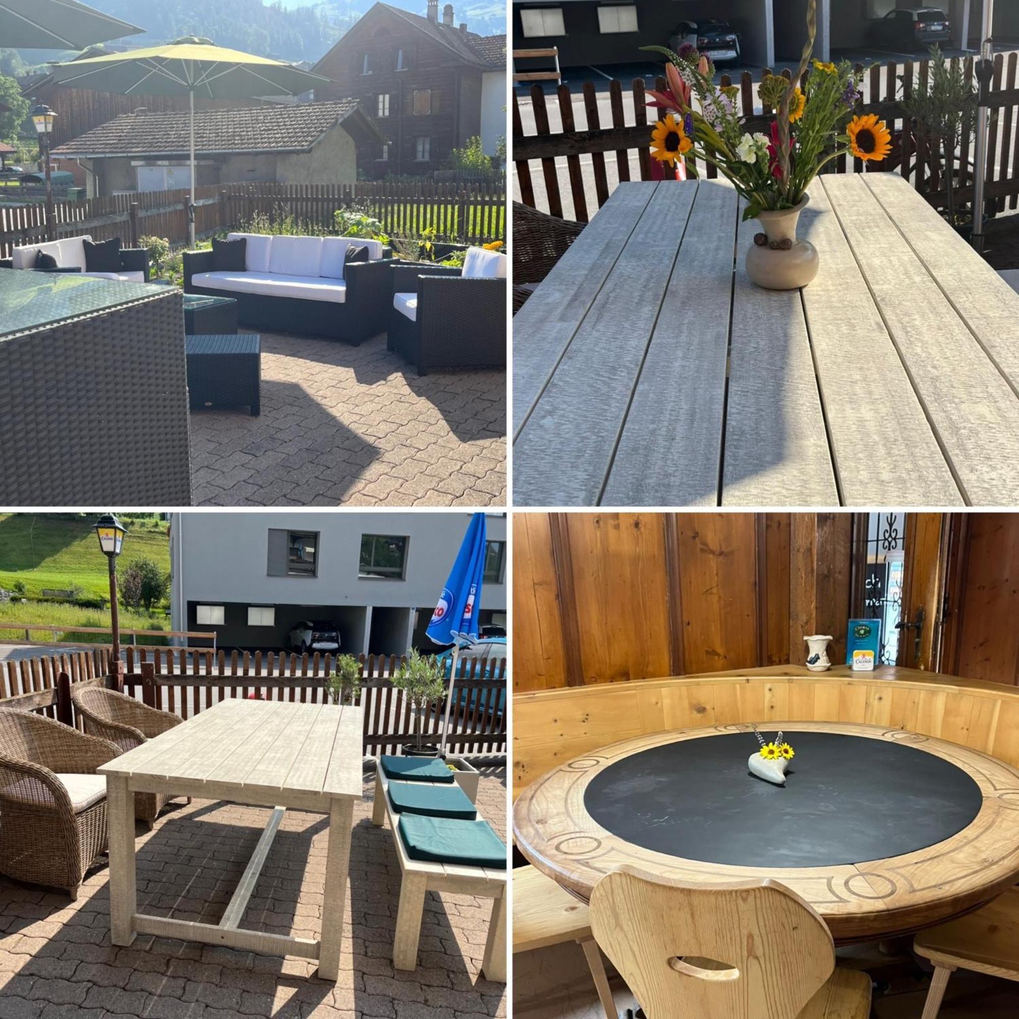 Chrona Bed & Breakfast Jenaz Bagian luar foto