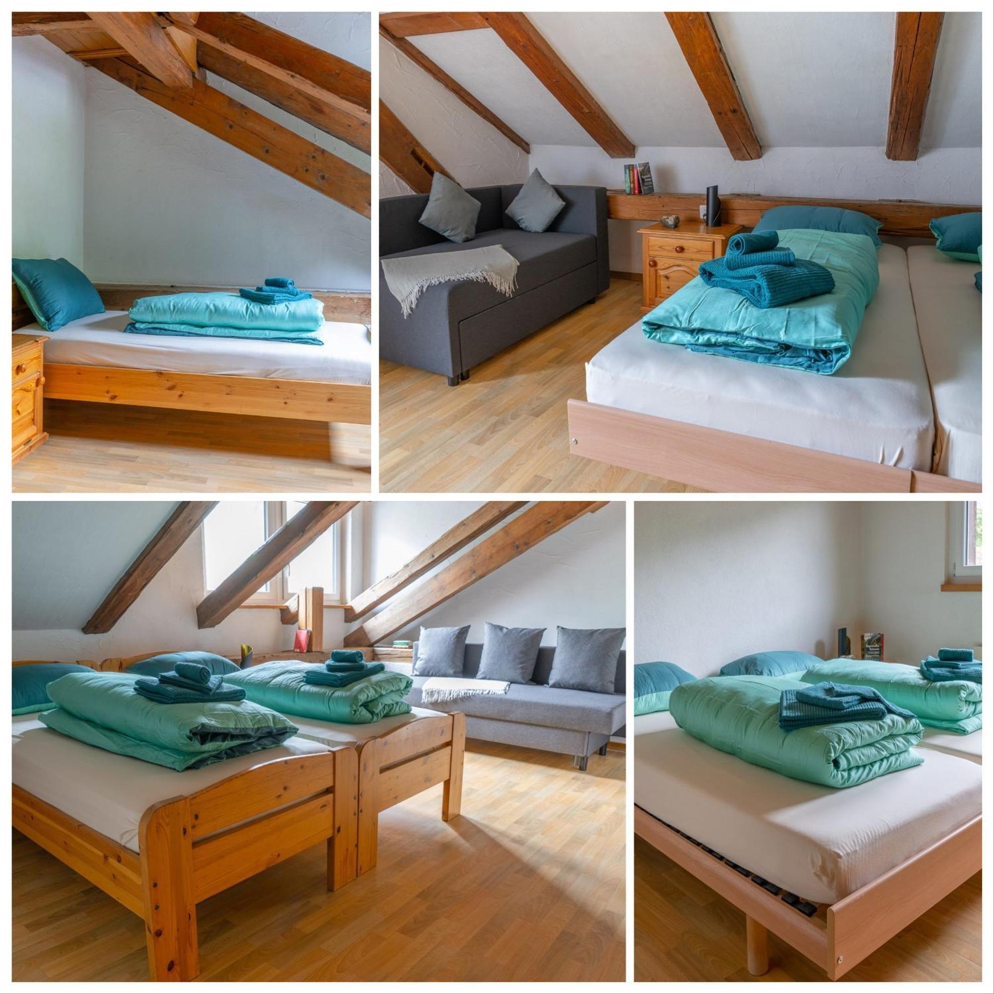 Chrona Bed & Breakfast Jenaz Bagian luar foto